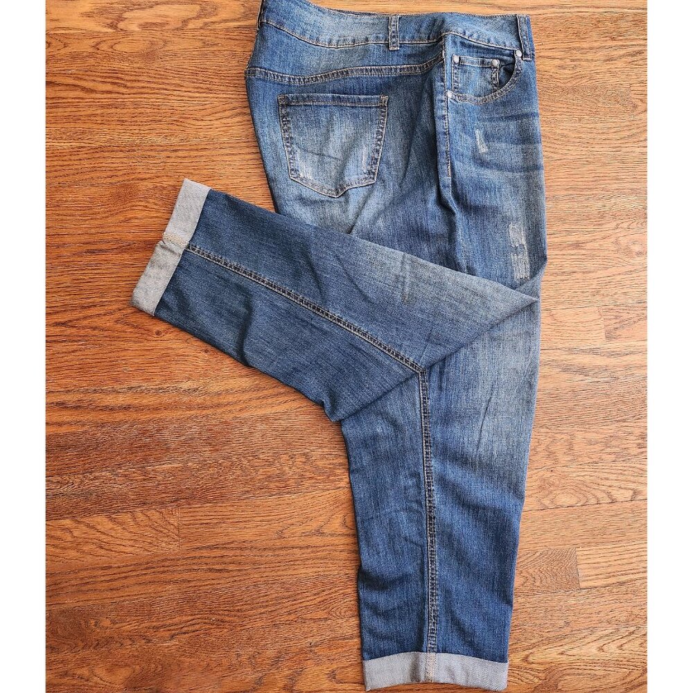 Lane Bryant Stretch Distressed Jean – Sz 20 NWOT